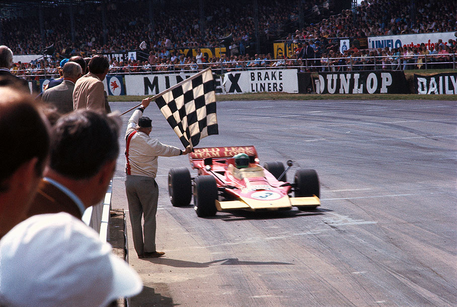 Lotus driver Reine Wisell finishes 13th (11 laps behind, nc)