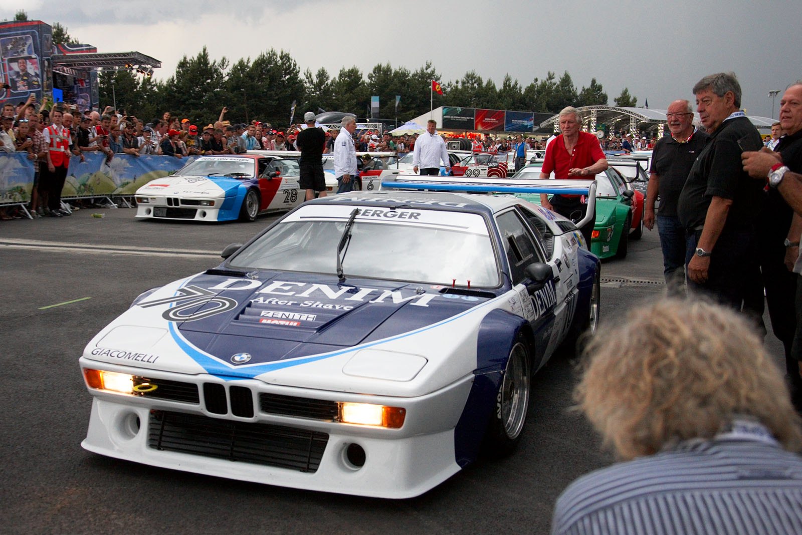 Original BMW M1 cars from the 1979 and 1980 Procar Championship