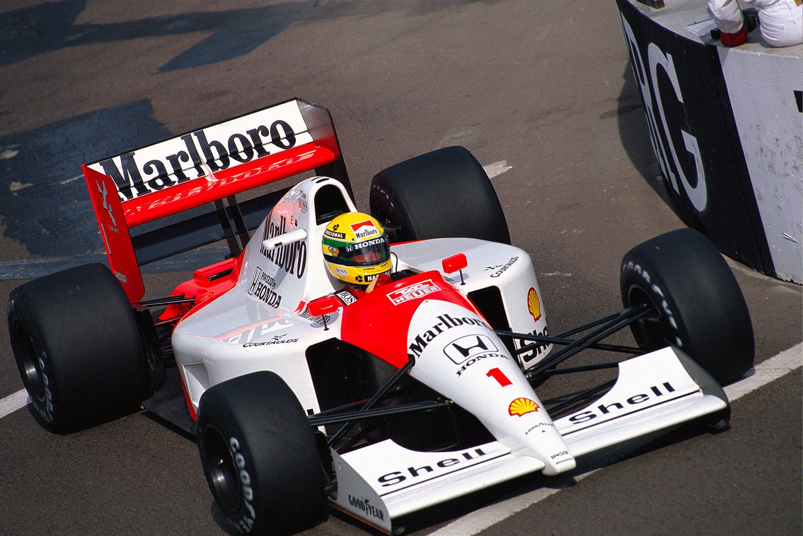 Ayrton Senna, McLaren-Honda