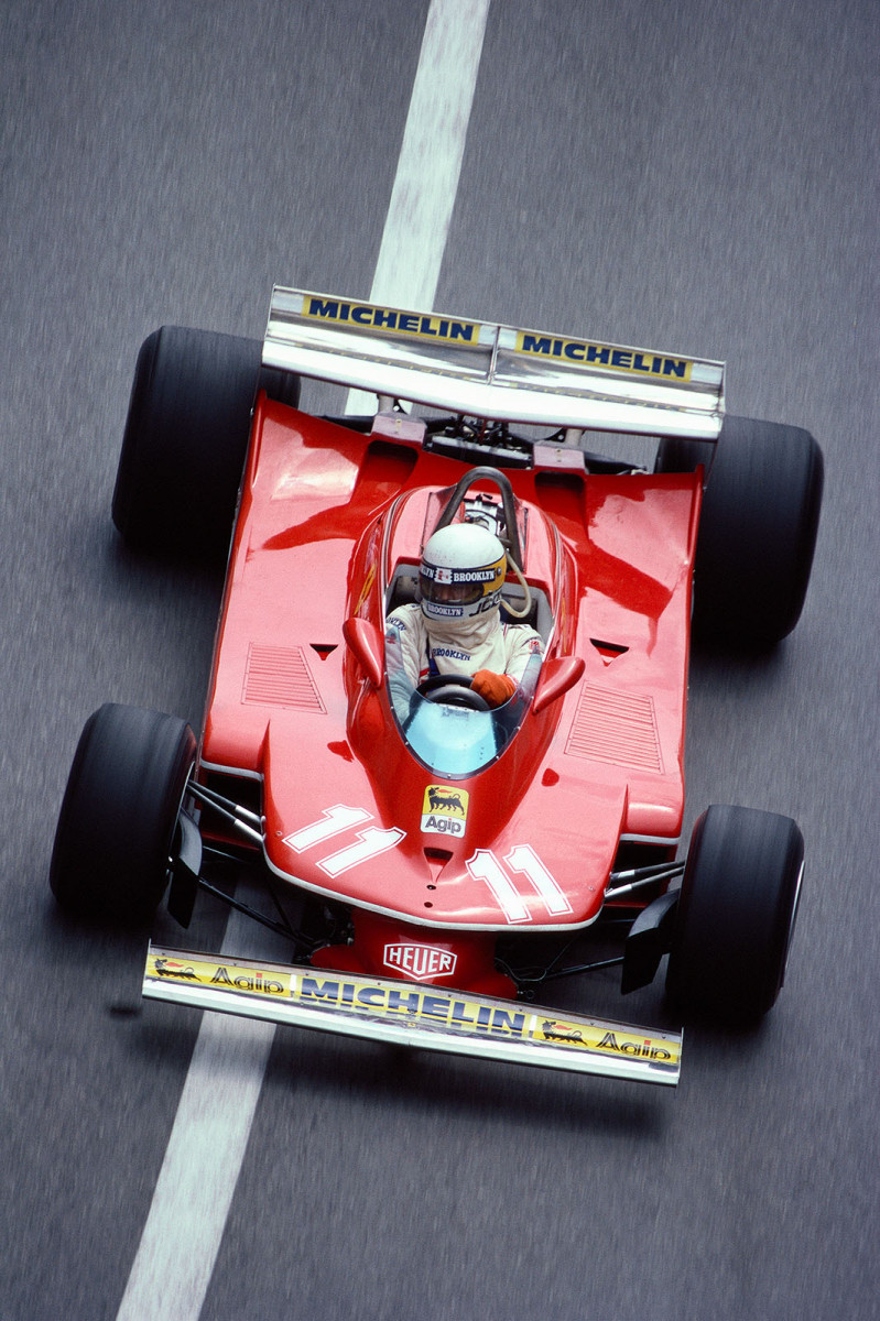South Africa's Jody Scheckter, Ferrari 312T4