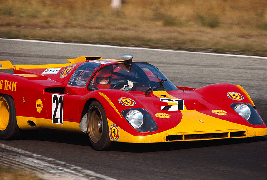 Interserie Hockenheim 1971: Franz Pesch, Ferrari 512M (Gelo Racing Team)