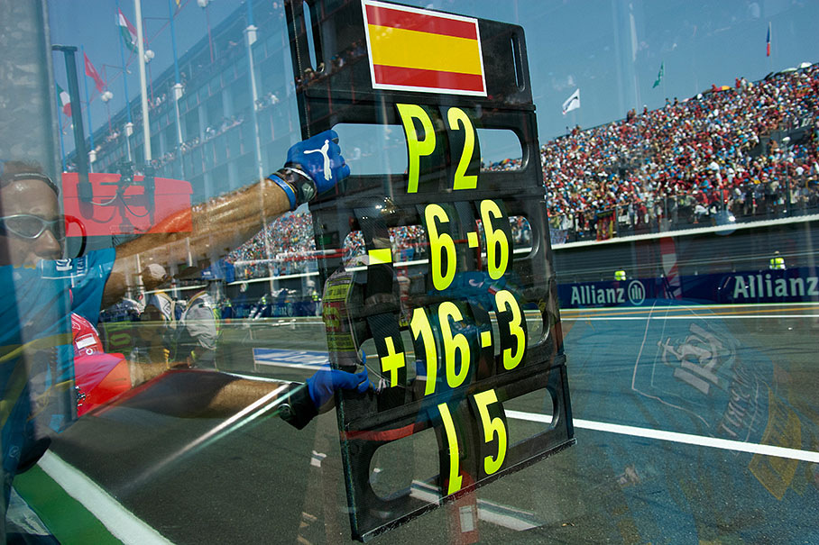Position two for Alonso