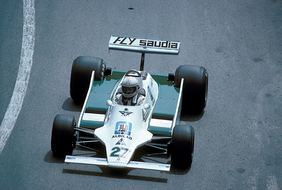 Alan Jones on Williams-Cosworth