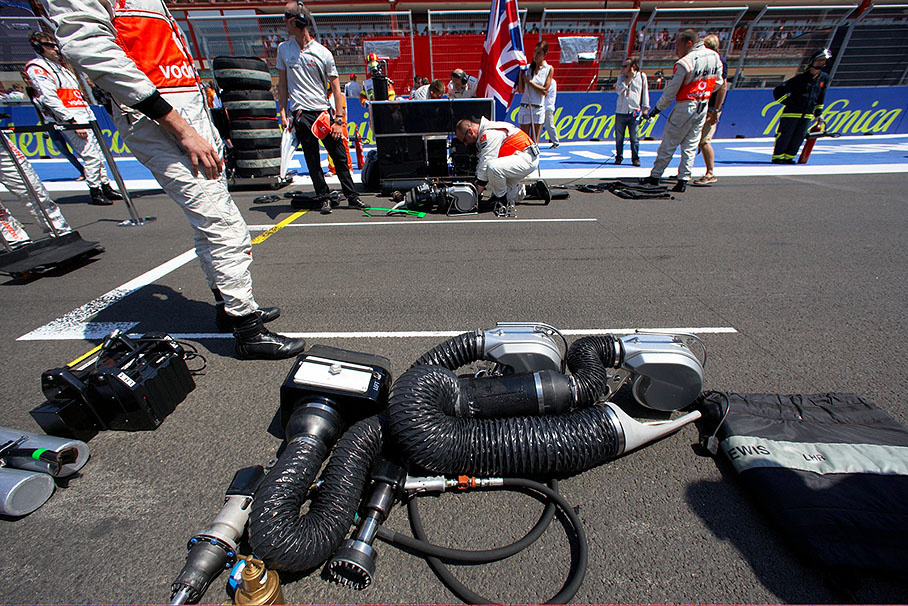 Brake coolers.