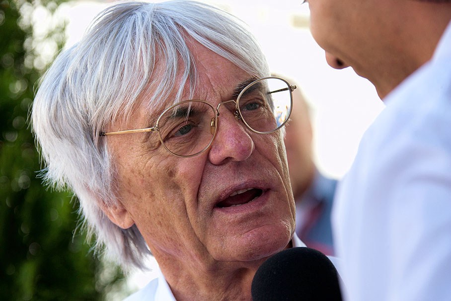 Bernard Charles "Bernie" Ecclestone, president and CEO of Formula One Management and Formula One Administration