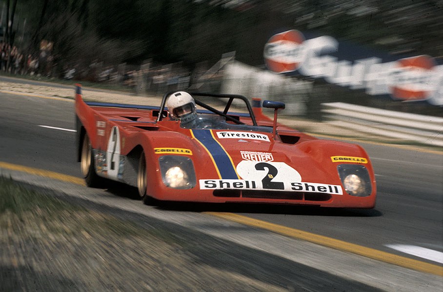 Tim Schenken (AUS) on the Ferrari 312 PB #0894