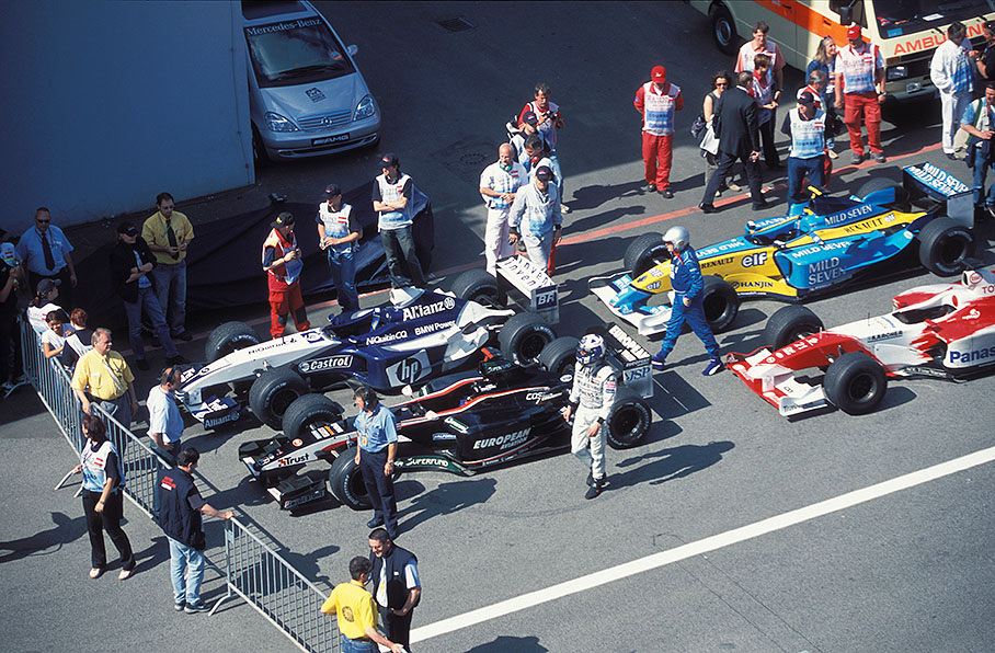 Parc fermŽ from above