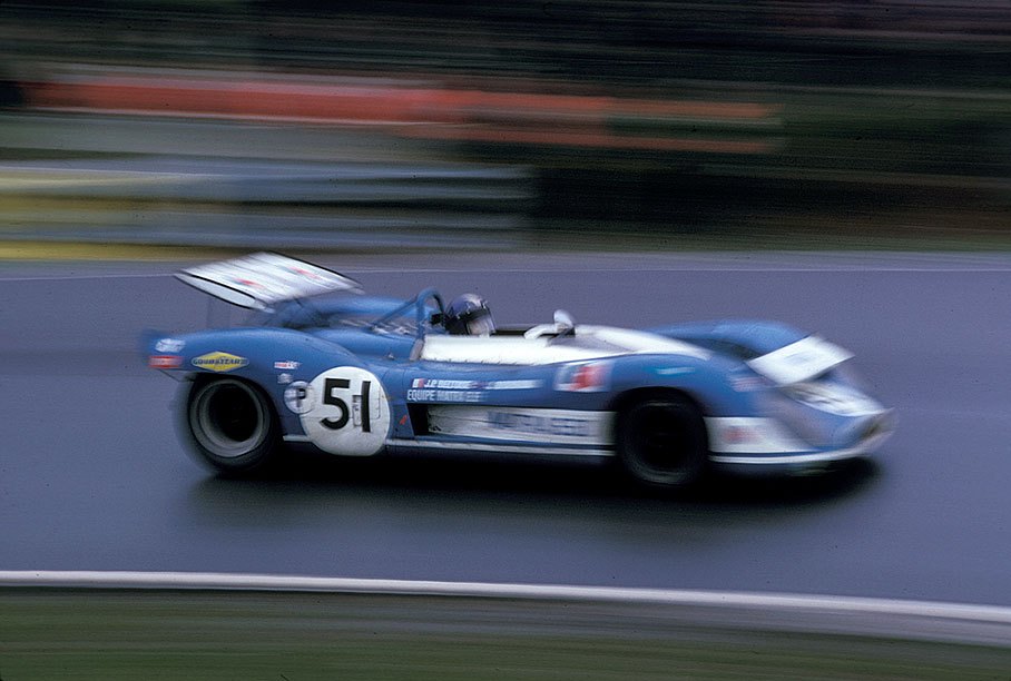 The Matra-Simca MS650 01 of Jack Brabham (AUS) and Jean-Pierre Beltoise (F)