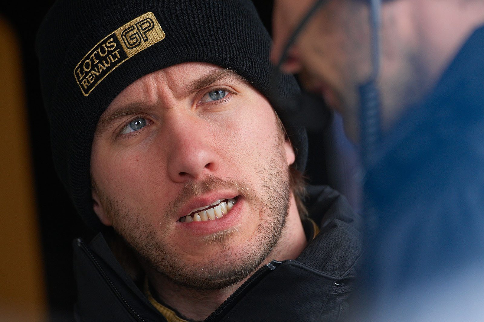 Familar face in a new team - Nick Heidfeld of Lotus Renault GP, the former Renault team