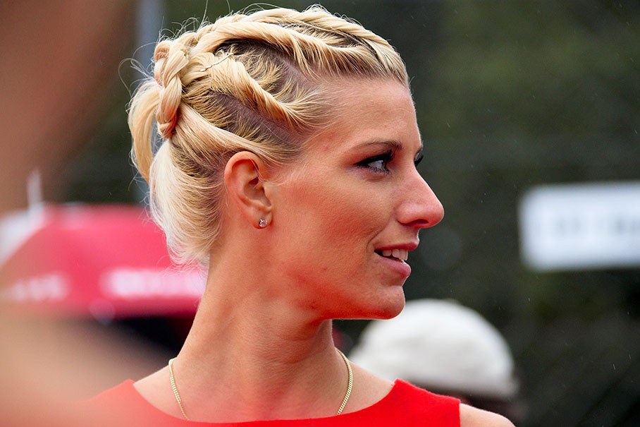 One of the italian grid girls