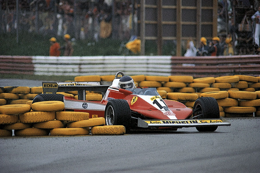 Carlos Reutemann off the track.