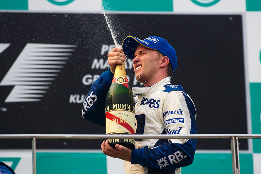 Third Nick Heidfeld