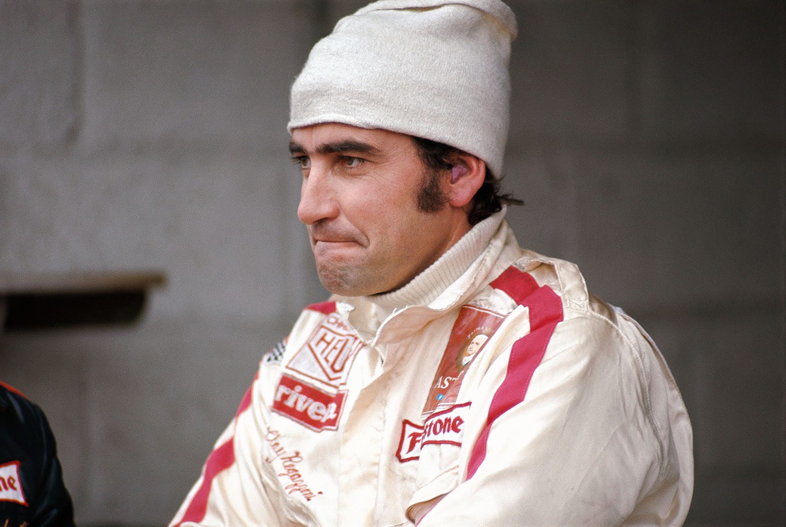 A thoughtful Clay Regazzoni