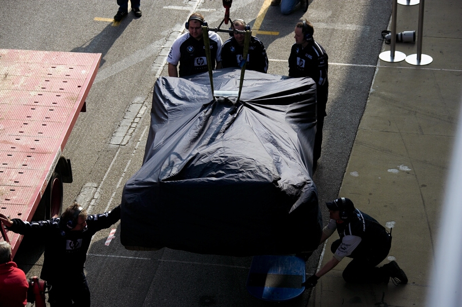Preseason testing week at Barcelona, 15.-17.2.2005