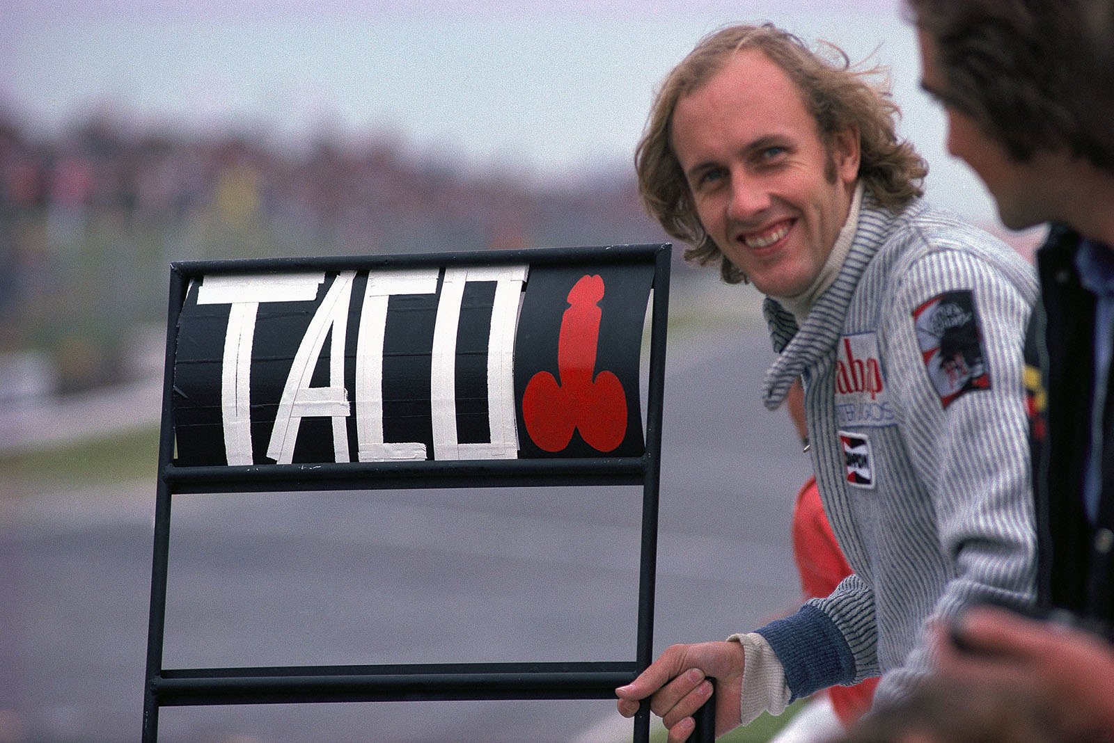 Hans-Joachim Stuck, a fairly crazy funny chap, British Grand Prix, Brands Hatch, 1978