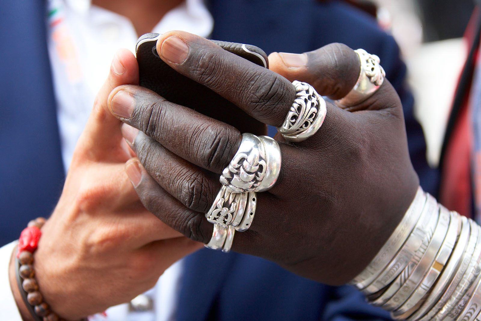 Moko's hand, Monza, Italian Grand Prix, 2016
