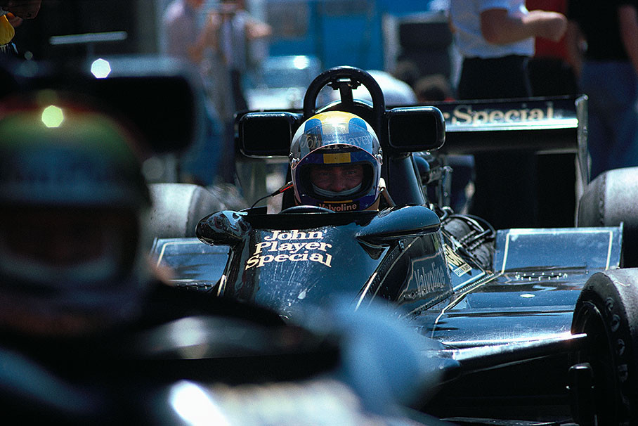 Gunnar Nilsson ready to race
