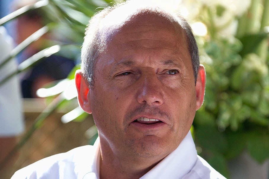 McLaren team boss Ron Dennis