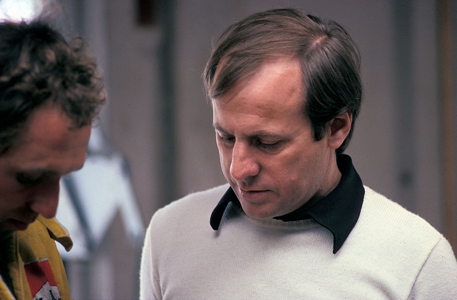 Guenter Schmidt with Jochen Mass