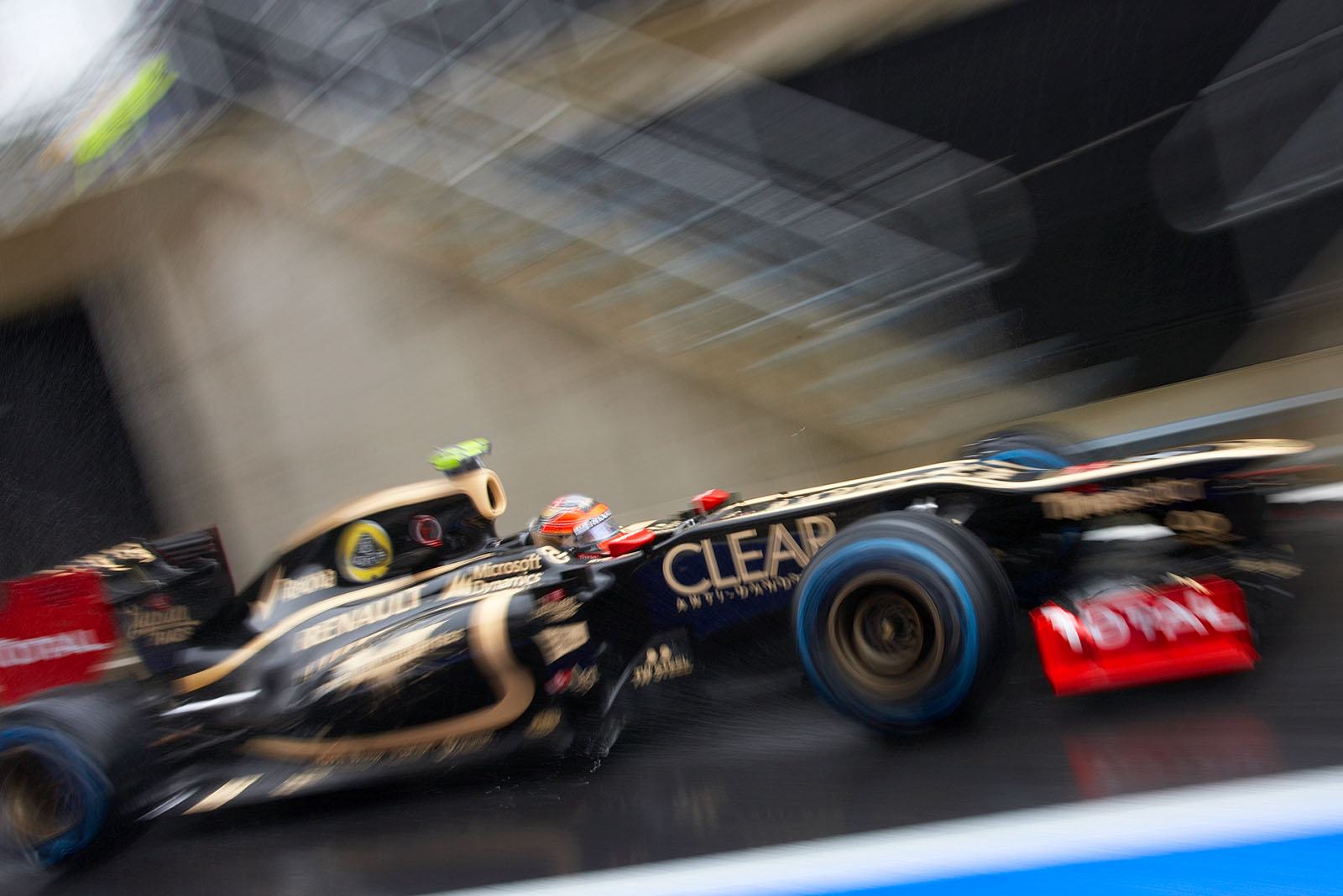 Romain Grosjean, Lotus F1 team