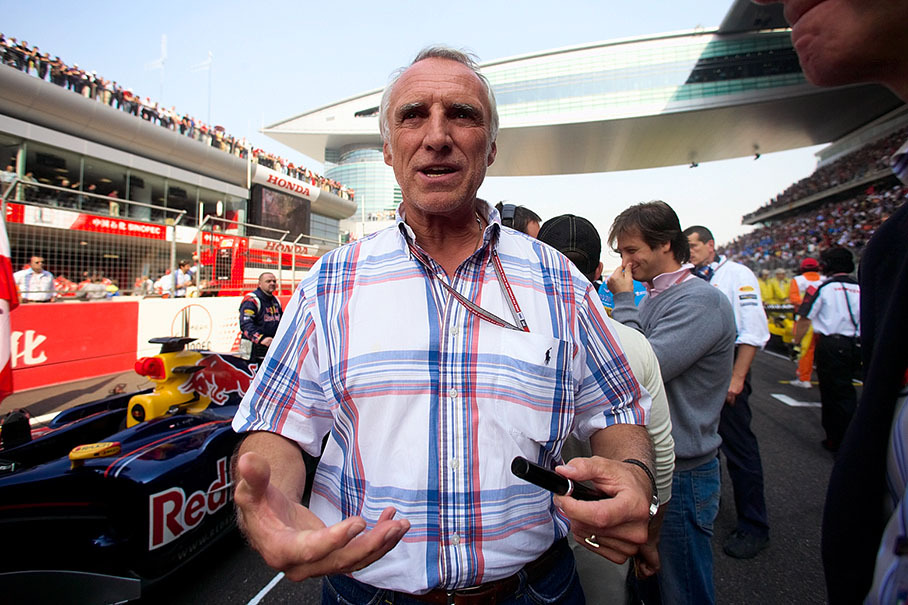 Dietrich Mateschitz (Red Bull) on the grid