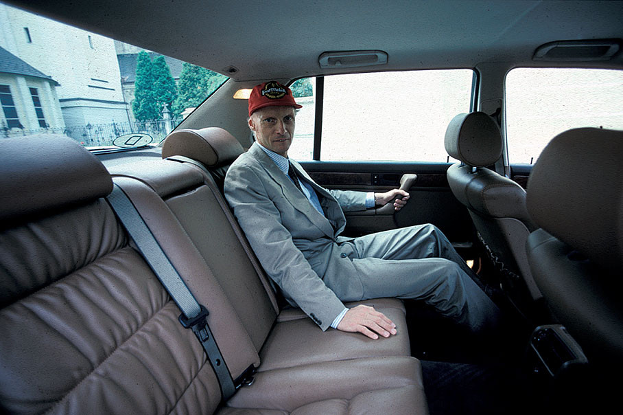 BMW 750iL (E32), 1987, driven by Niki Lauda