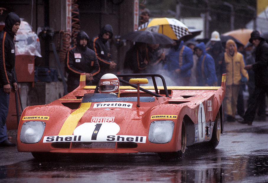 Clay Regazzoni (CH) in the Ferrari 312PB #0882