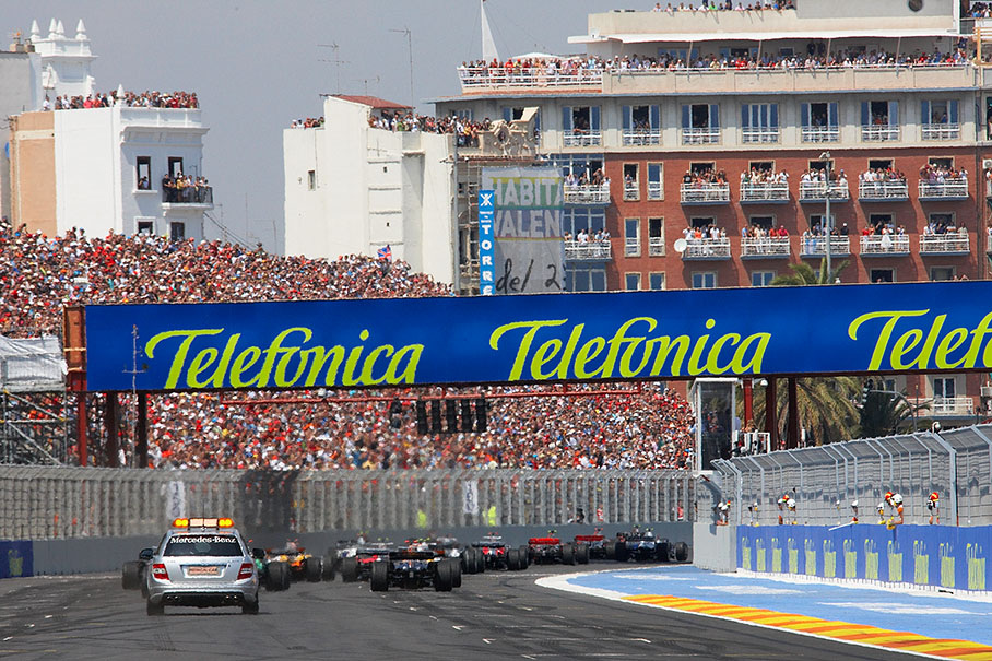 The start field ejects from grid