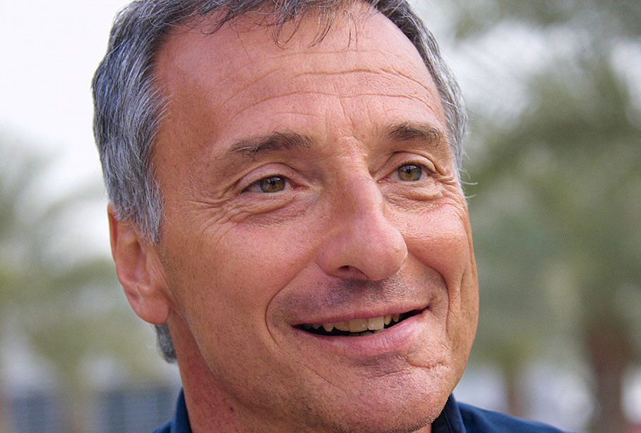 Former F1 driver, Italian Riccardo Patrese