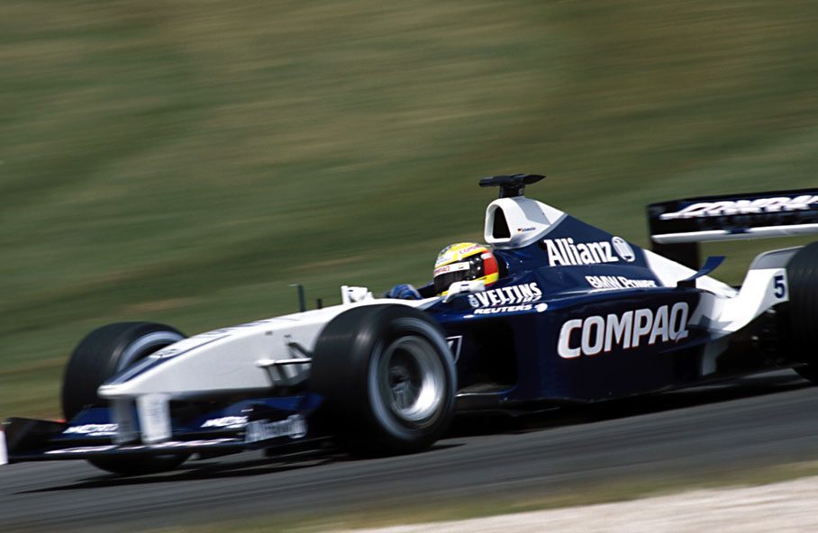 Ralf Schumacher, pan-shot