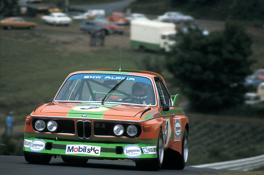 Koinigg / Ertl, BMW-Alpina (D), BMW 3.0 CSL, Deutsche Automobil-Rennsport-Meisterschaft ADAC (round 12), European Touring Car Championship (round 4) 1974. Nürburgring 6 Hours