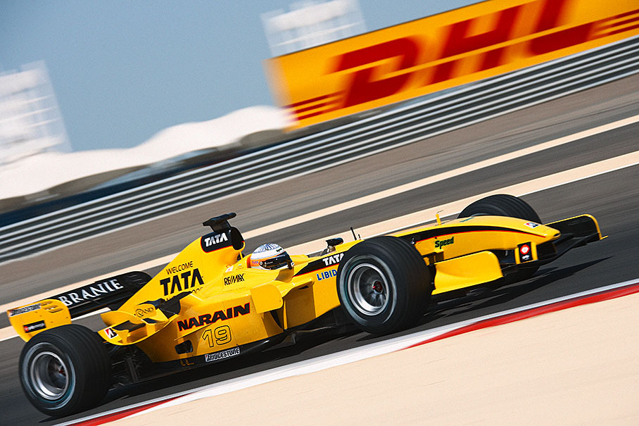Narain Karthikeyan, Jordan