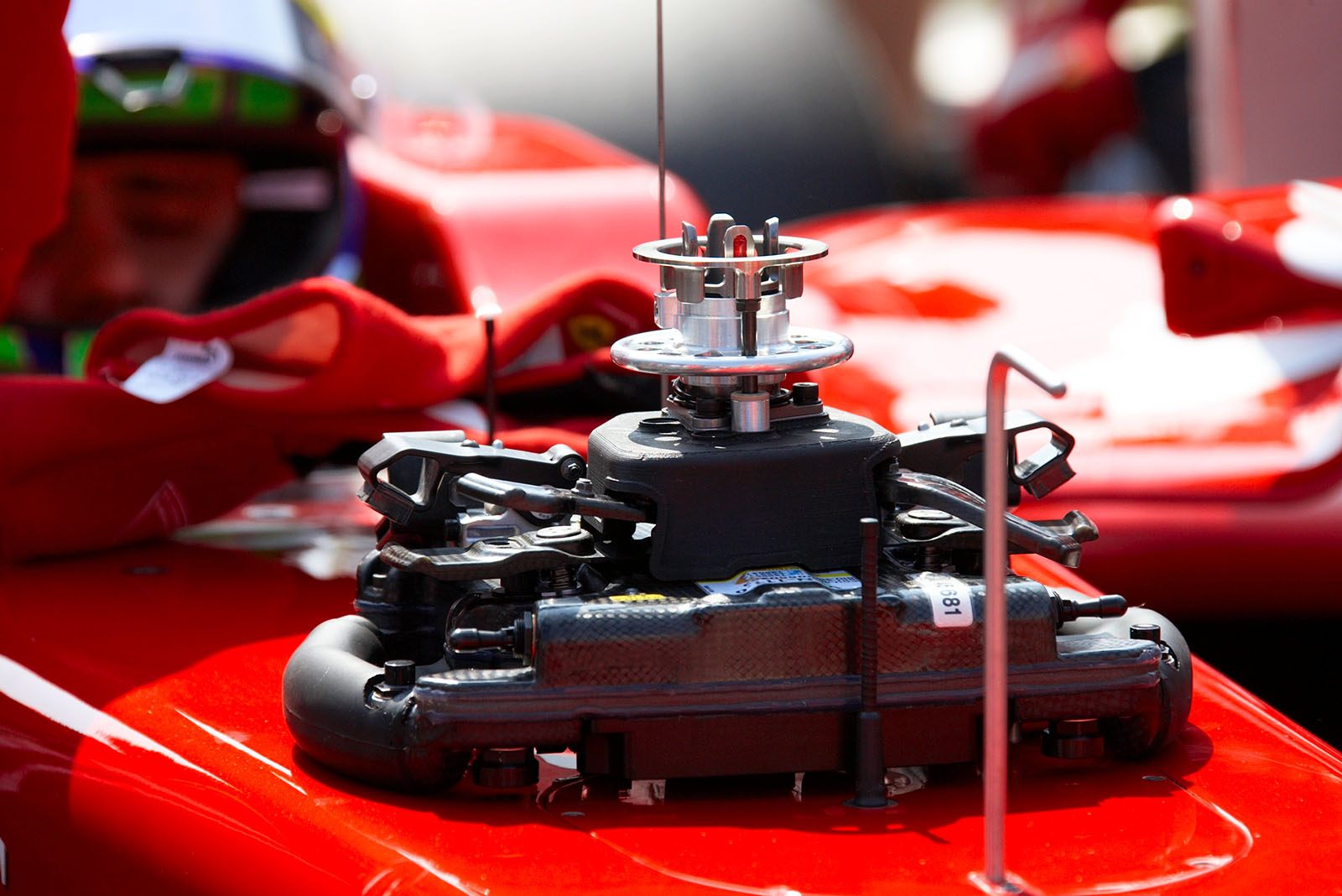 Massa's steering wheel