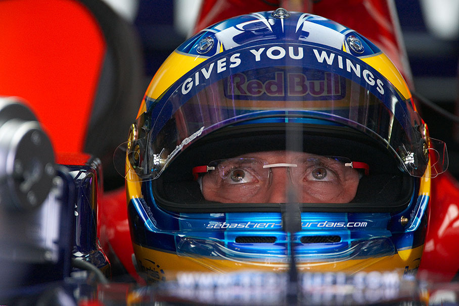 Toro Rosso rider Sebastien Bourdais