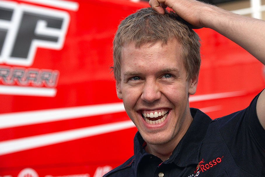 Sunnyboy Sebastian Vettel