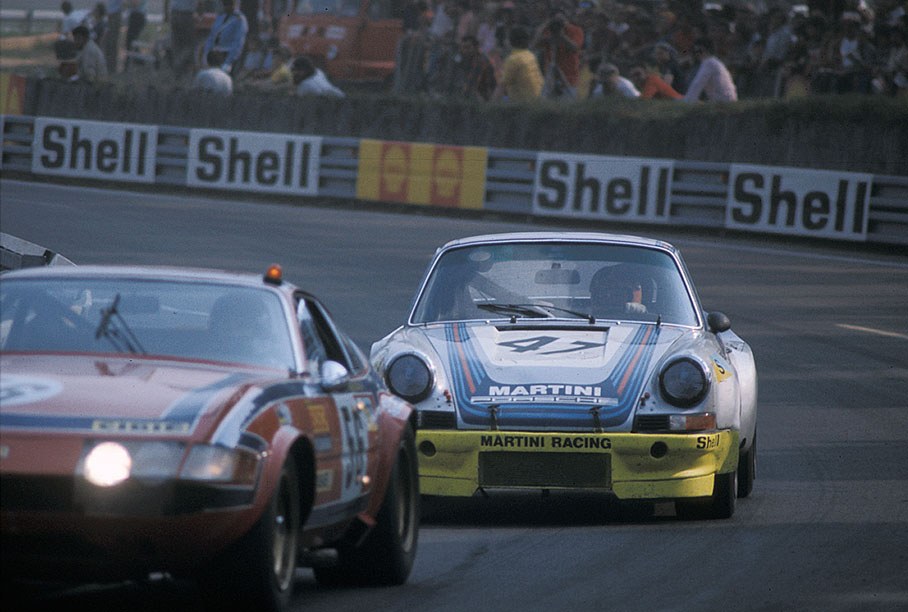 Reinhold Jöst (D) and Claude Haldi (CH) drove this Porsche Carrera RSR 911 360 #0588 R6 entered by Martini Racing Team
