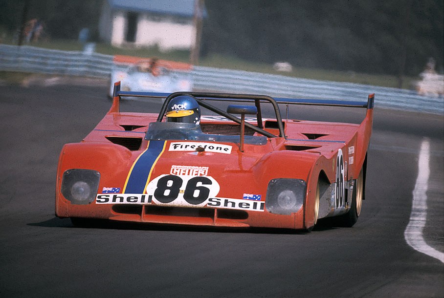 Second placed Ferrari 312PB# 0894 driven by Ronnie Peterson (S) and Tim Schenken (AUS)
