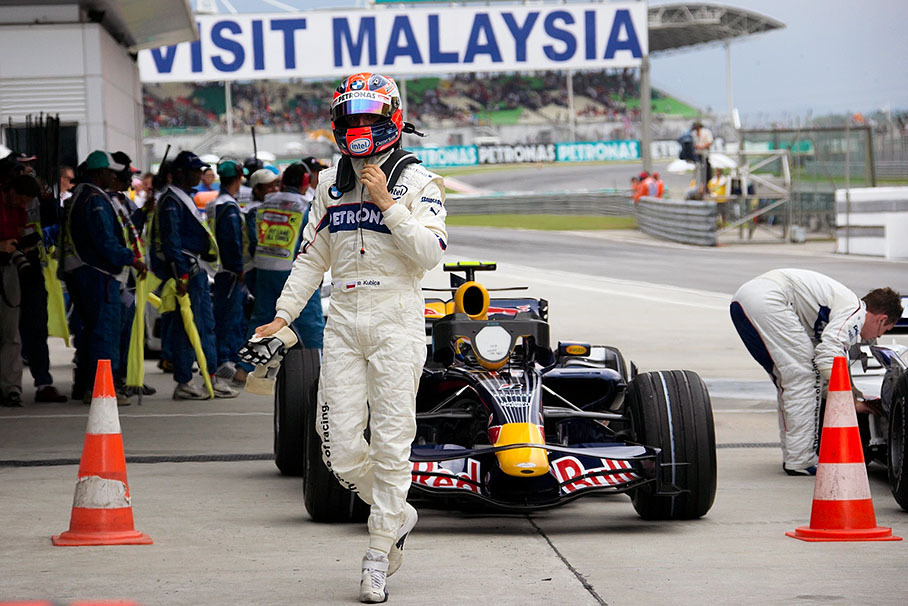Fourth grid position for Robert Kubica