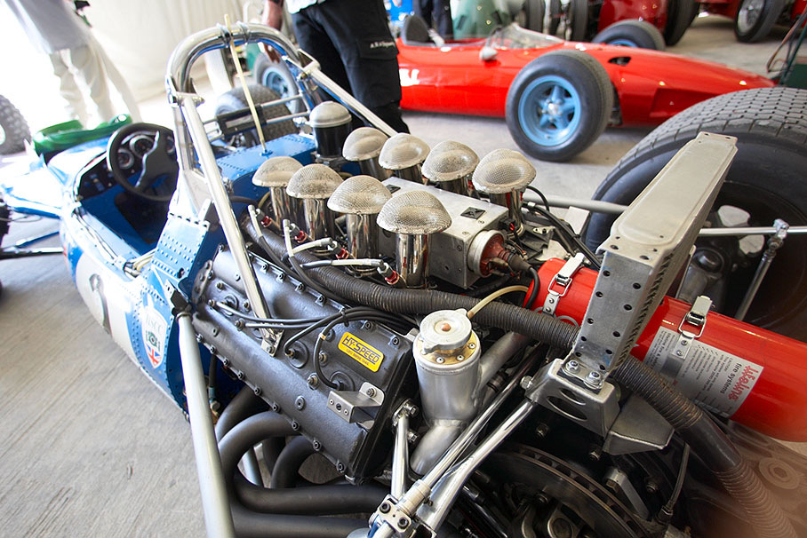 The World Championship-winning 1969 Matra-Cosworth  MS80