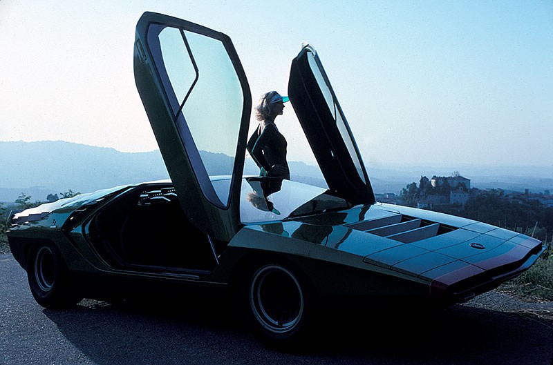Concept Car, Bertone Carabo, based on Alfa Romeo 33 Stradale, 1968