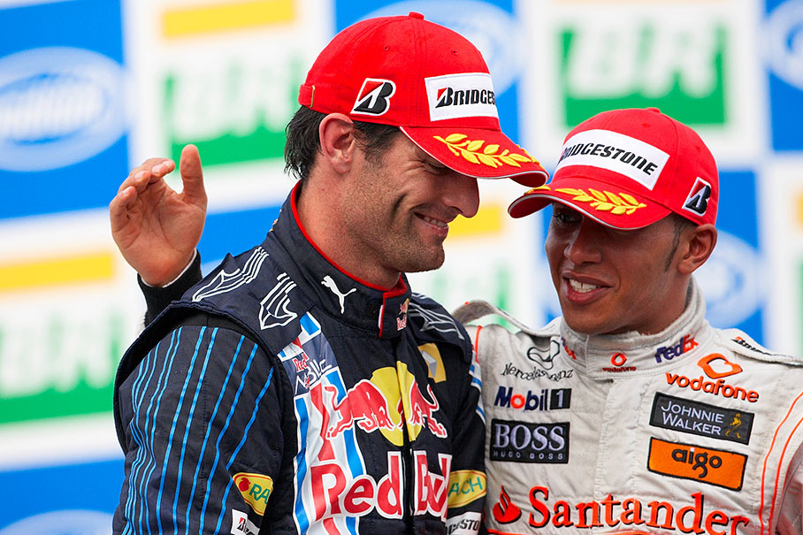 Congrats for the winner Webber from Hamilton