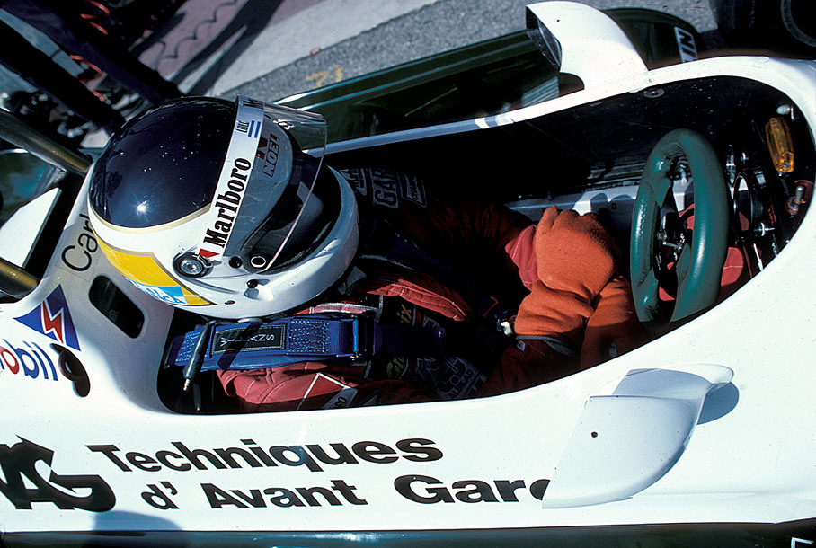 Carlos Reutemann sits in a Williams-Cosworth, Monaco GP Monte Carlo 1981