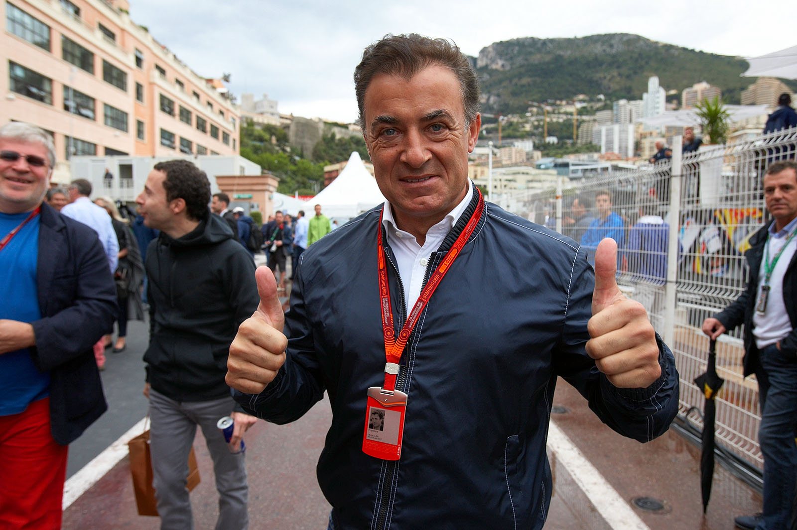 Former Formula 1 driver for Ferrari: Jean Alesi, Monte Carlo Grand Prix, 2016