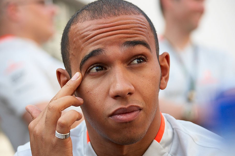 McLaren's Lewis Hamilton
