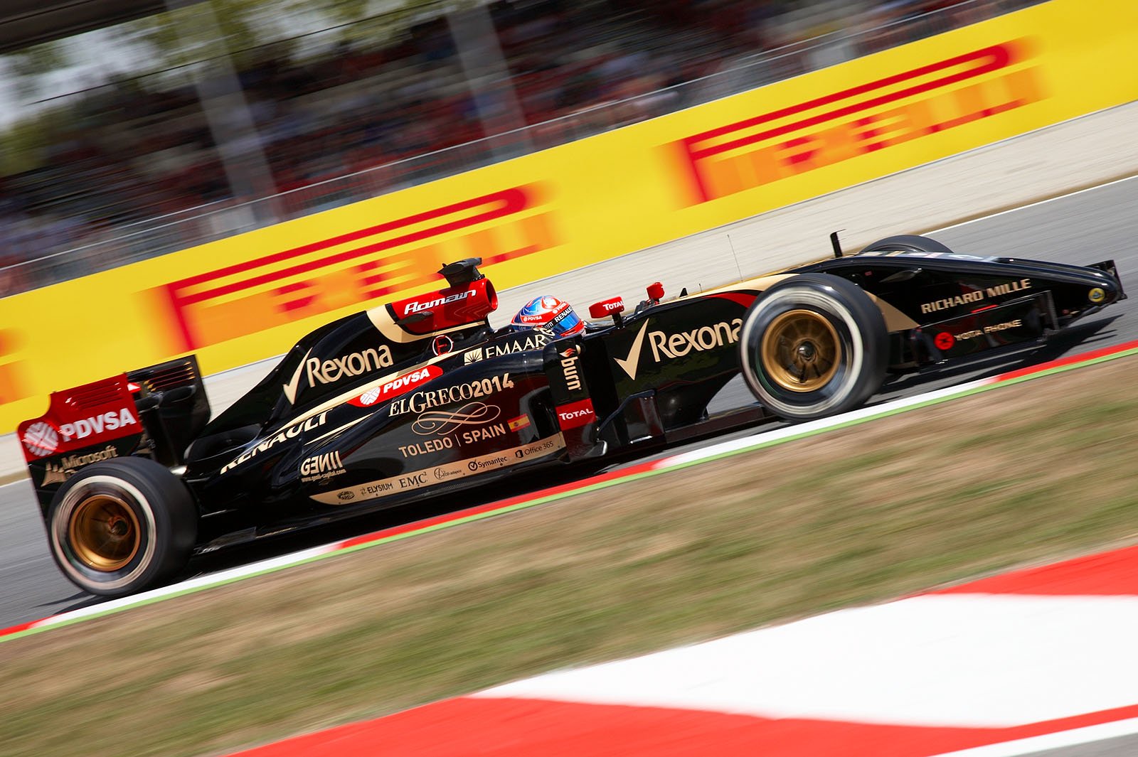 Romain Grosjean, Lotus-Renault