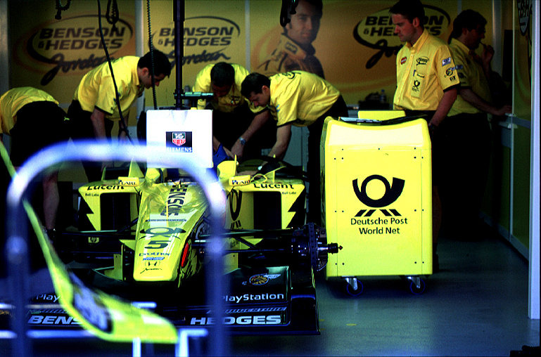 View into Jordan pits