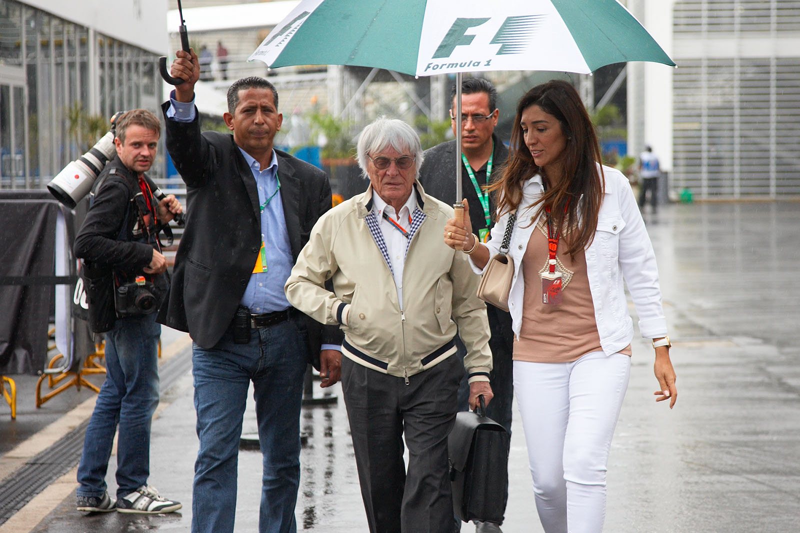 Bernie and Fabiana Ecclestone
