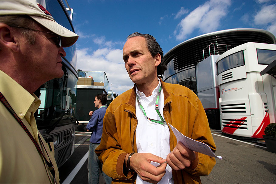 Max Welti, ex Sauber-man and current boss of Swiss A1 GP series team.