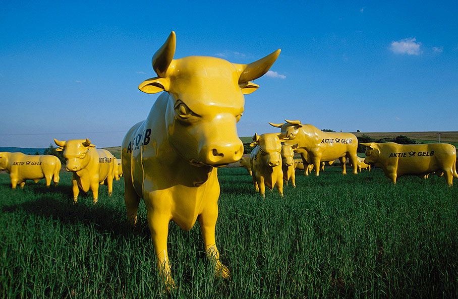 Post cows
