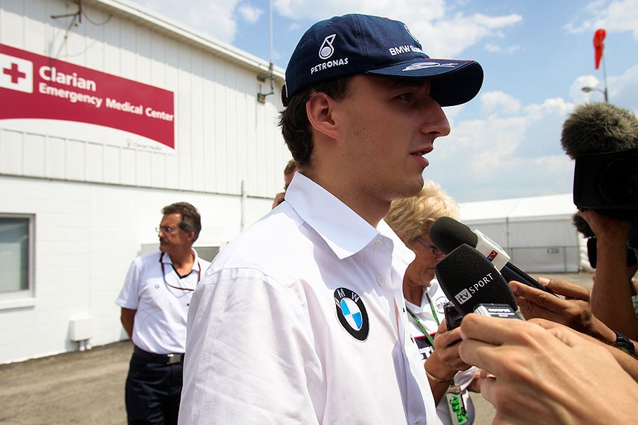 BMW Sauber driver Robert Kubica announces to press that he will not attend the race because the FIA decided that the risk would be too high for him